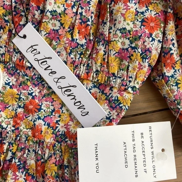 For Love & Lemons Libby Mini Dress - Picture 5 of 9